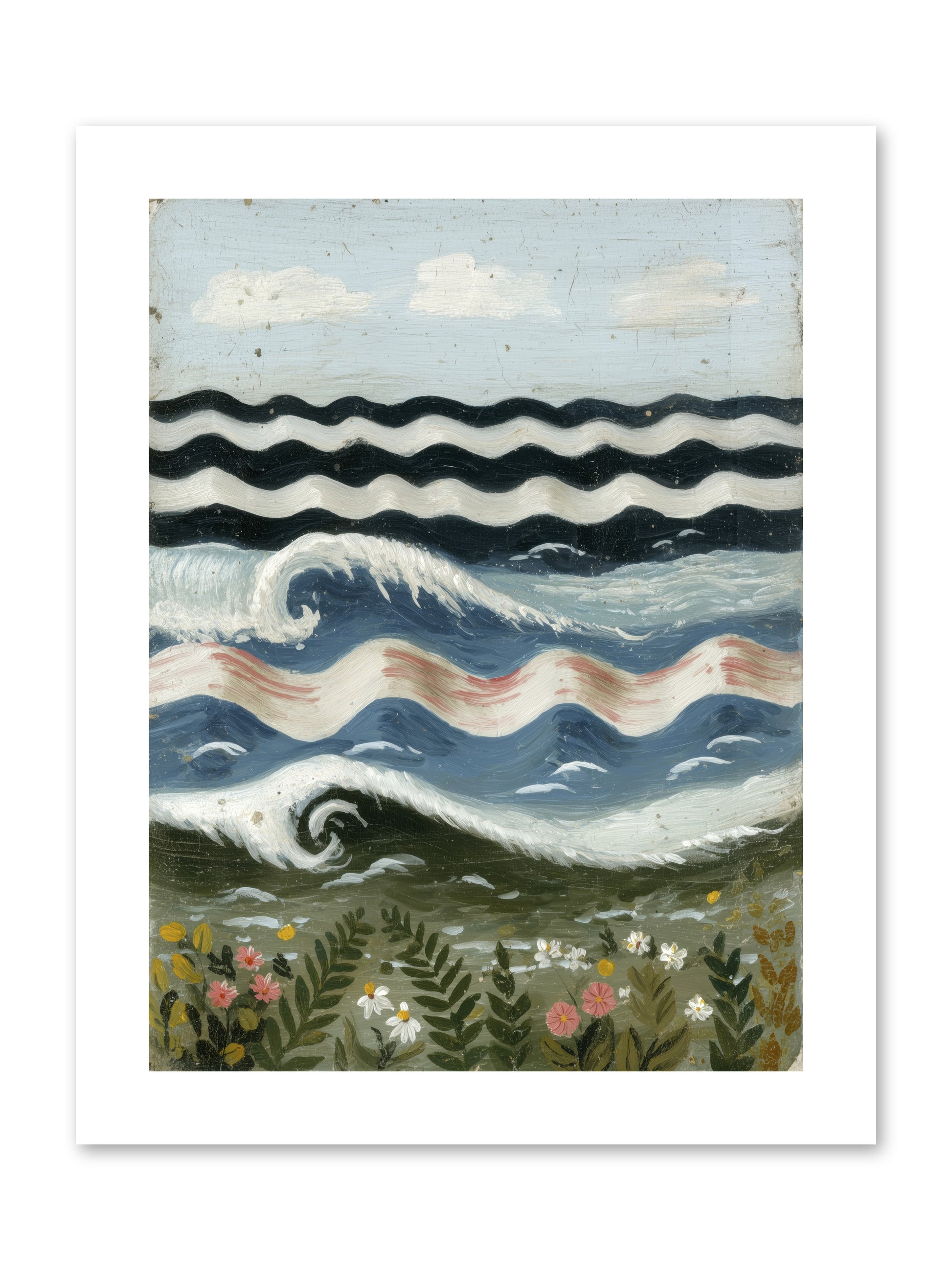 Bewitched Swells -- Paper Print 9x12