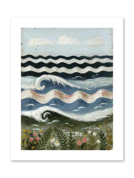 Bewitched Swells -- Paper Print 9x12