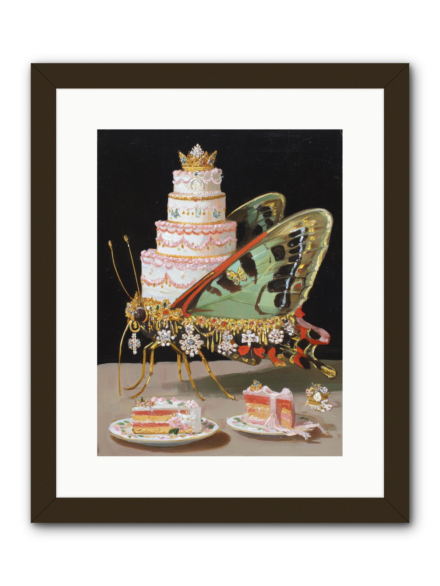 Beyond All Imagining -- Framed Print - Black 12x16