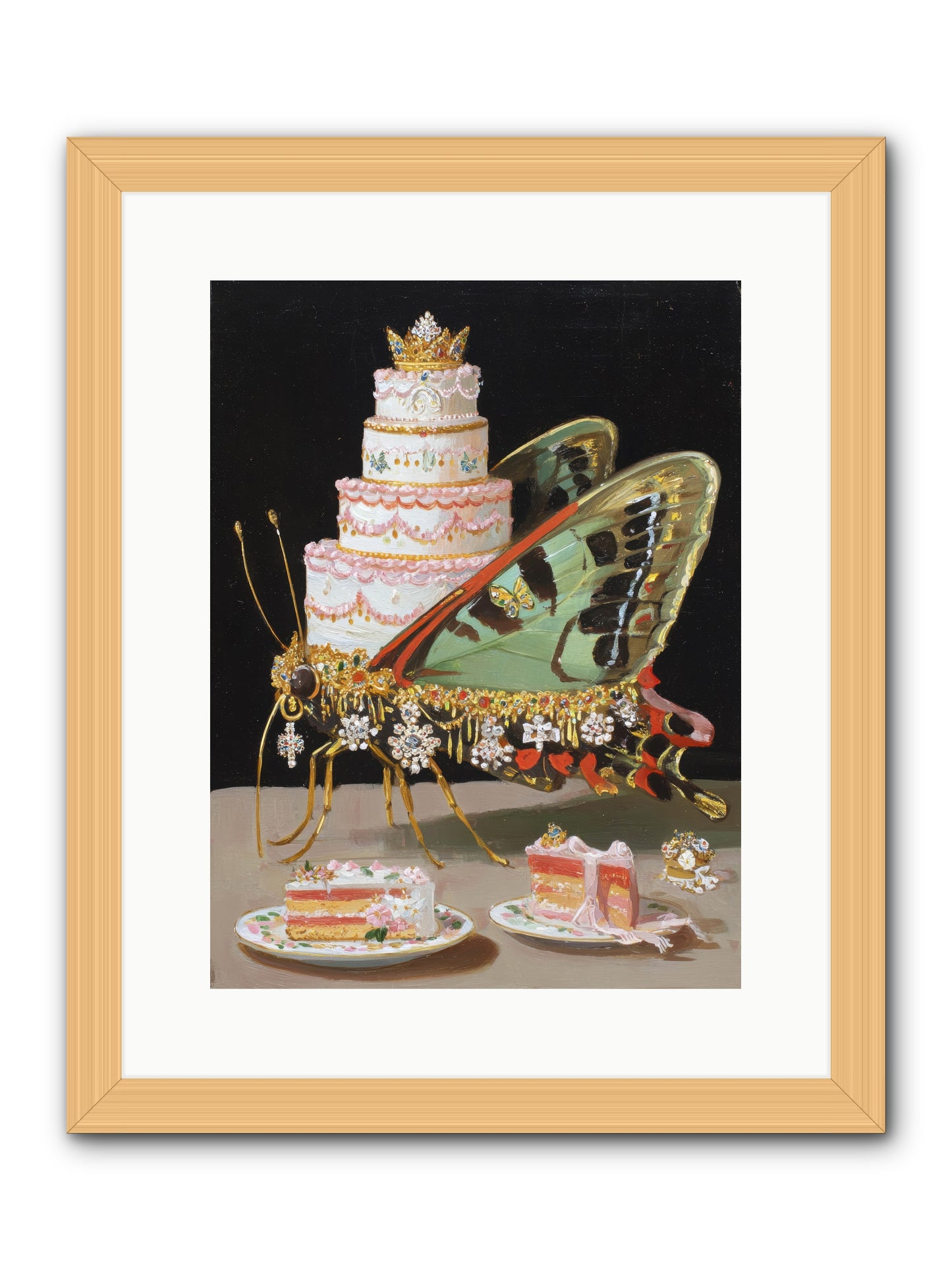 Beyond All Imagining -- Framed Print - Natural 12x16