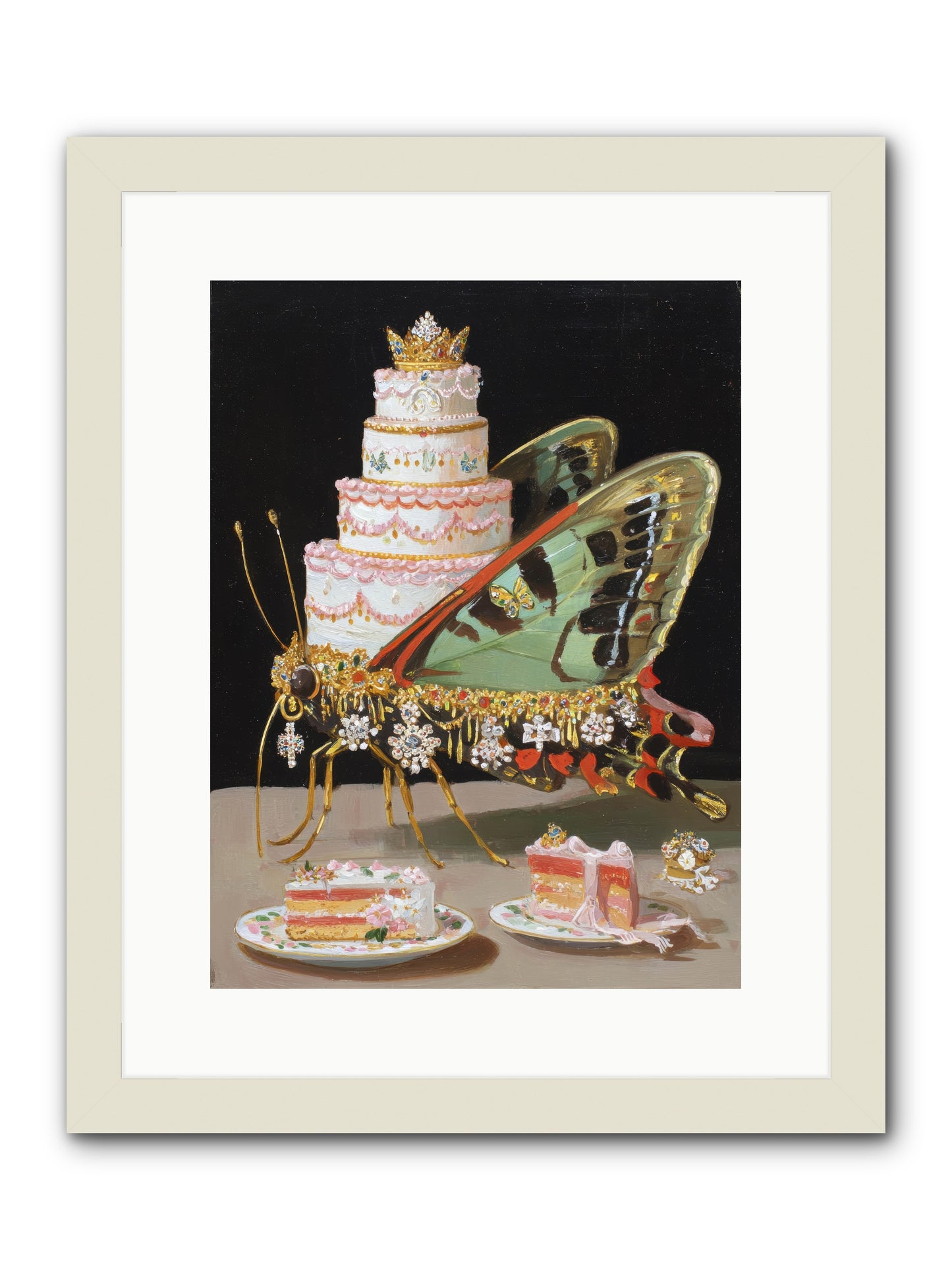 Beyond All Imagining -- Framed Print - White 12x16