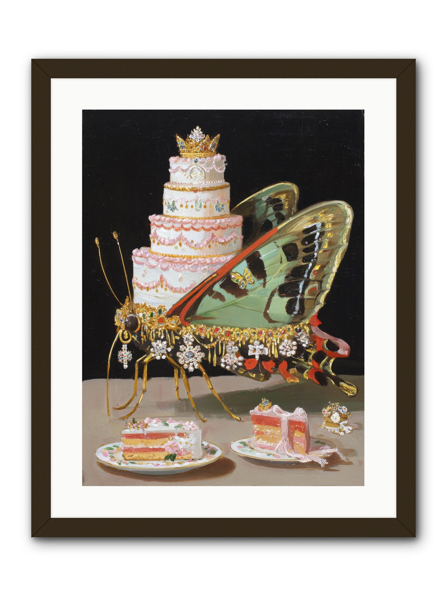 Beyond All Imagining -- Framed Print - Black 18x24