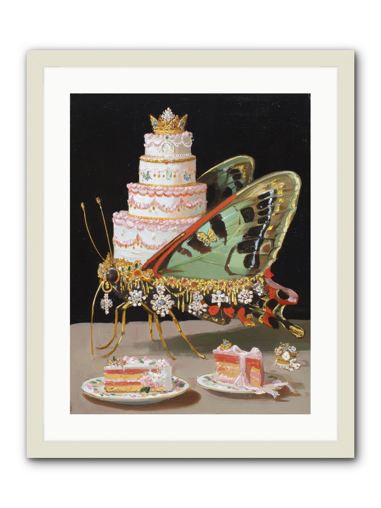 Beyond All Imagining -- Framed Print - White 18x24