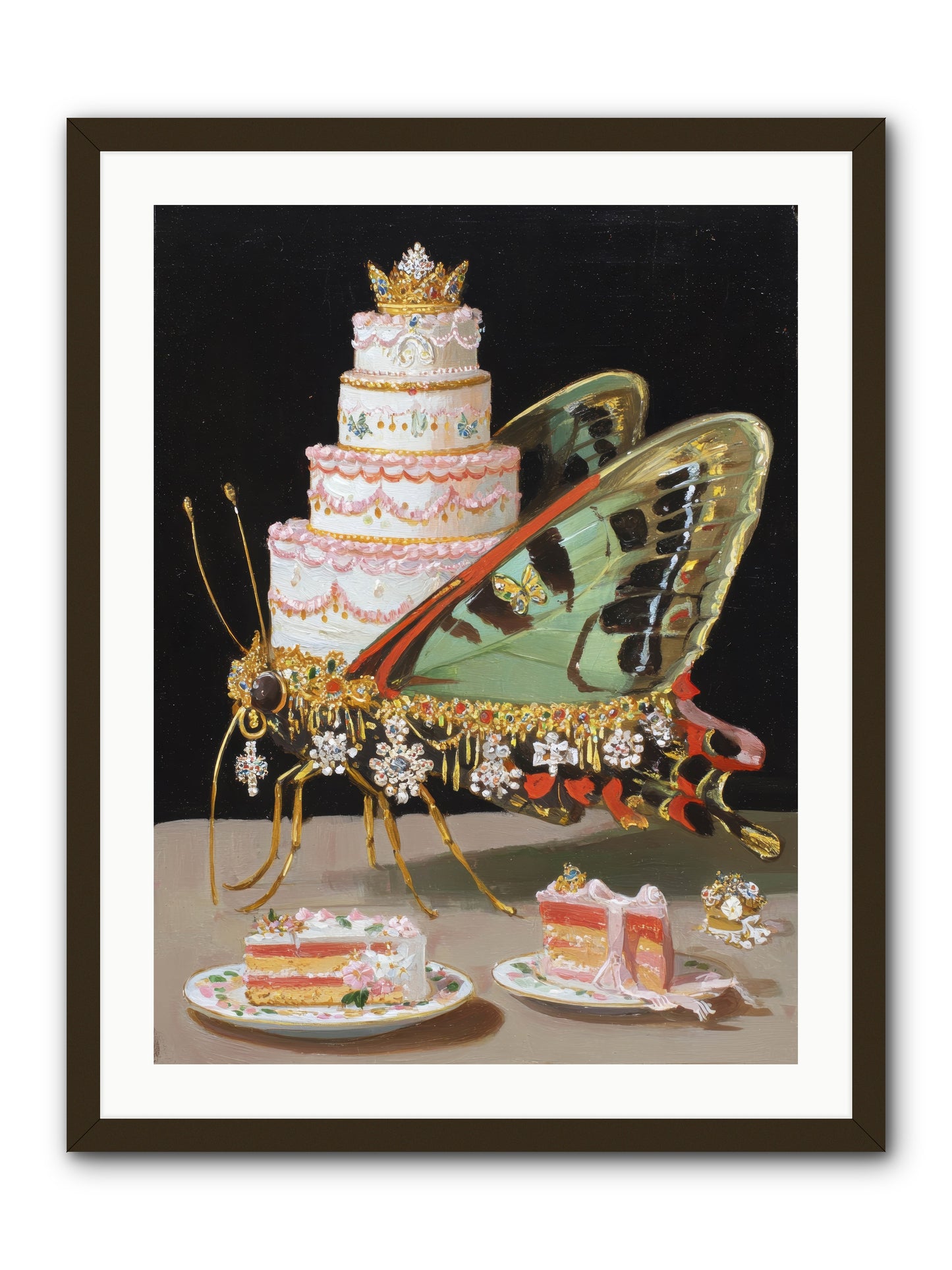 Beyond All Imagining -- Framed Print - Black 24x32
