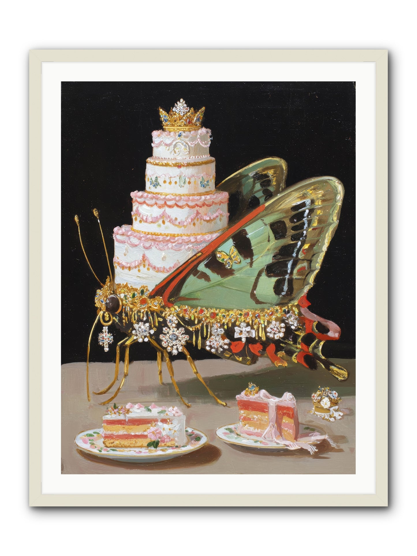 Beyond All Imagining -- Framed Print - White 30x40