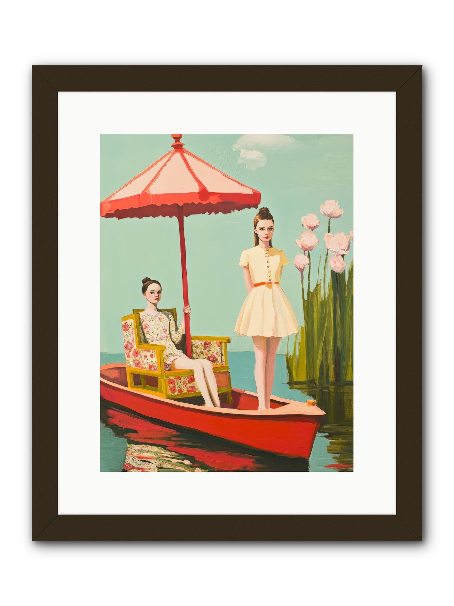 Beyond TomorrowRez2 -- Framed Print - Black 12x16