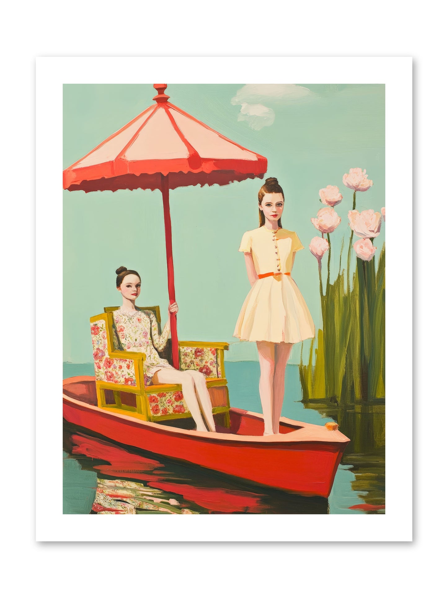 Beyond TomorrowRez2 -- Loose Canvas Print 12x16