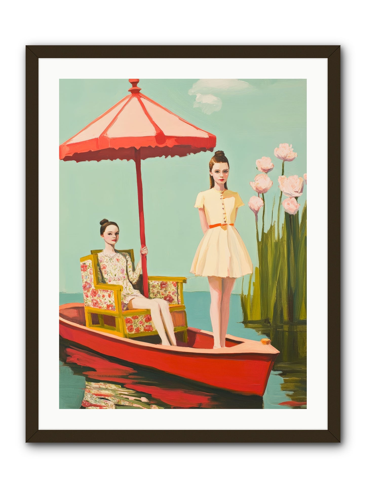 Beyond TomorrowRez2 -- Framed Print - Black 24x32