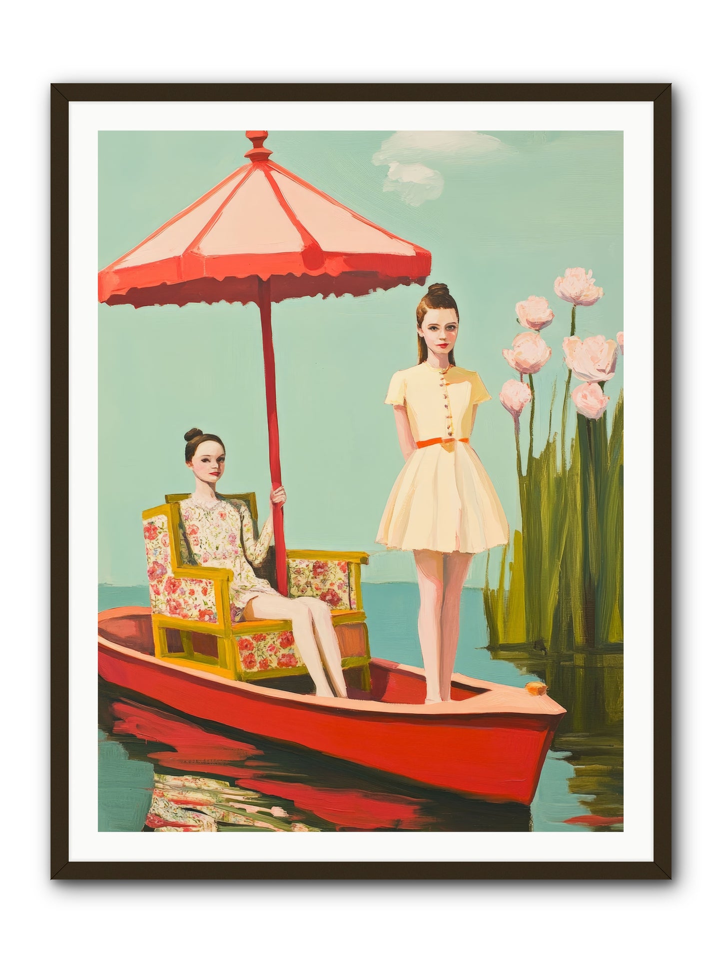Beyond TomorrowRez2 -- Framed Print - Black 36x48