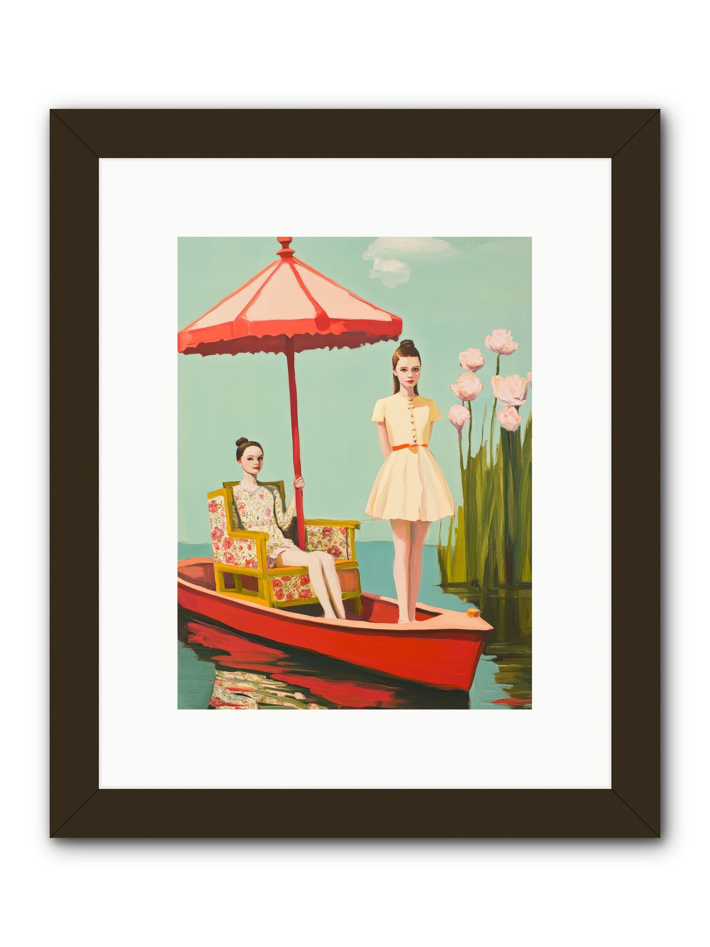 Beyond TomorrowRez2 -- Framed Print - Black 9x12