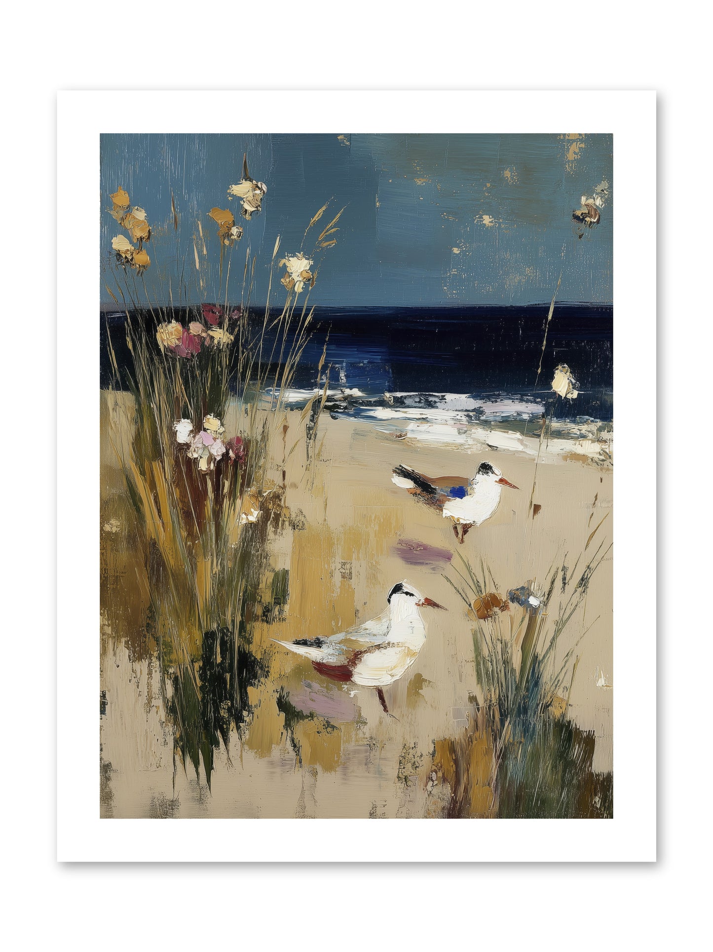 Beyond the Bend -- Loose Canvas Print 12x16