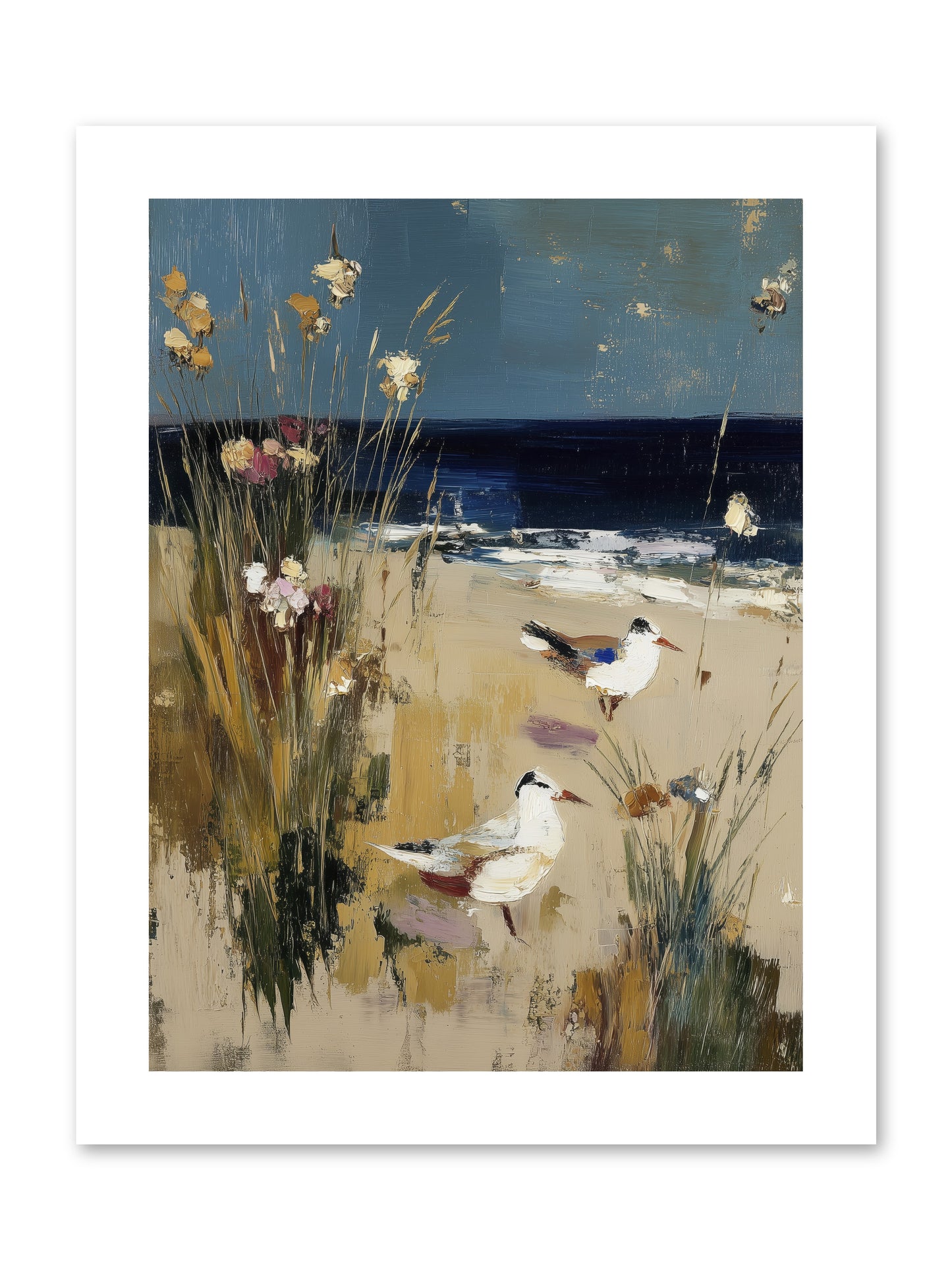 Beyond the Bend -- Loose Canvas Print 9x12