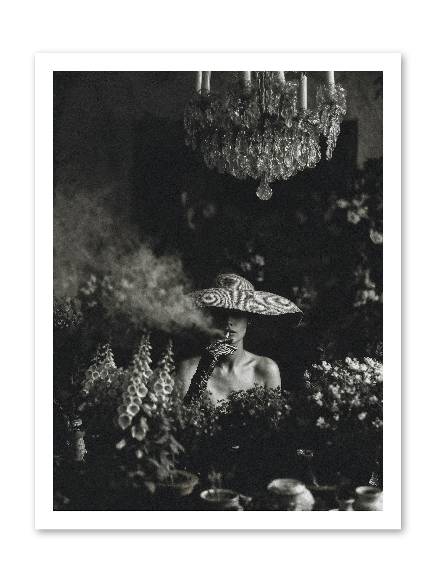 Beyond the Garden Wall -- Loose Canvas Print 18x24