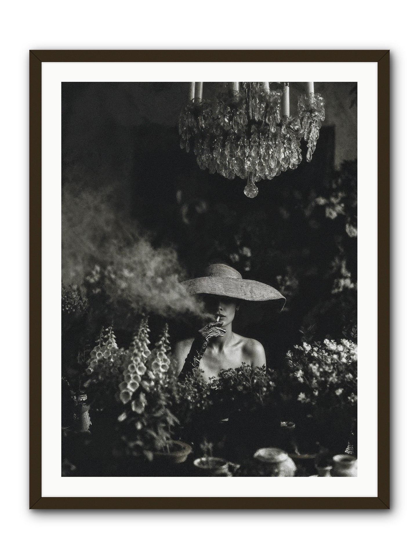 Beyond the Garden Wall -- Framed Print - Black 30x40