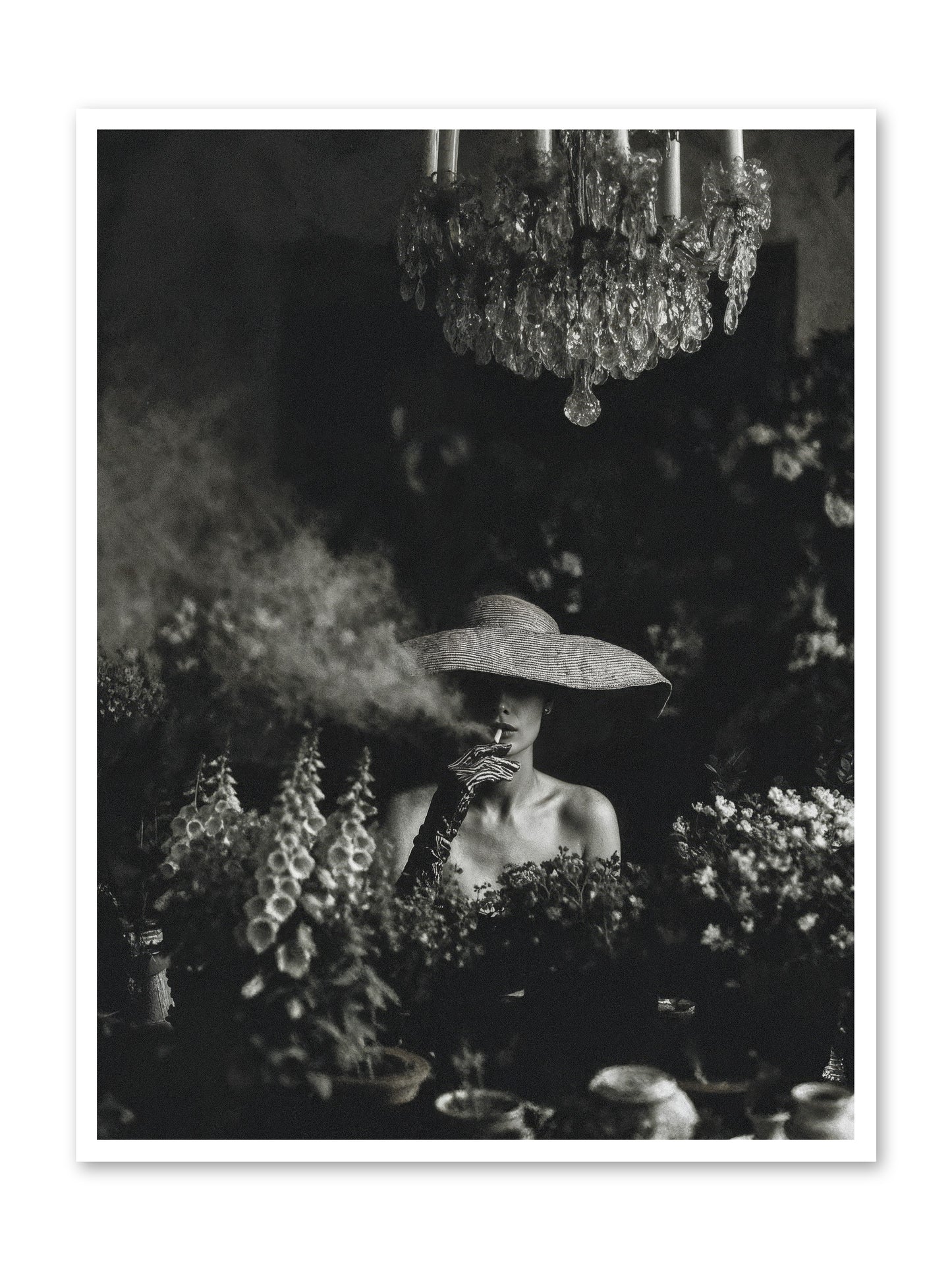 Beyond the Garden Wall -- Loose Canvas Print 36x48