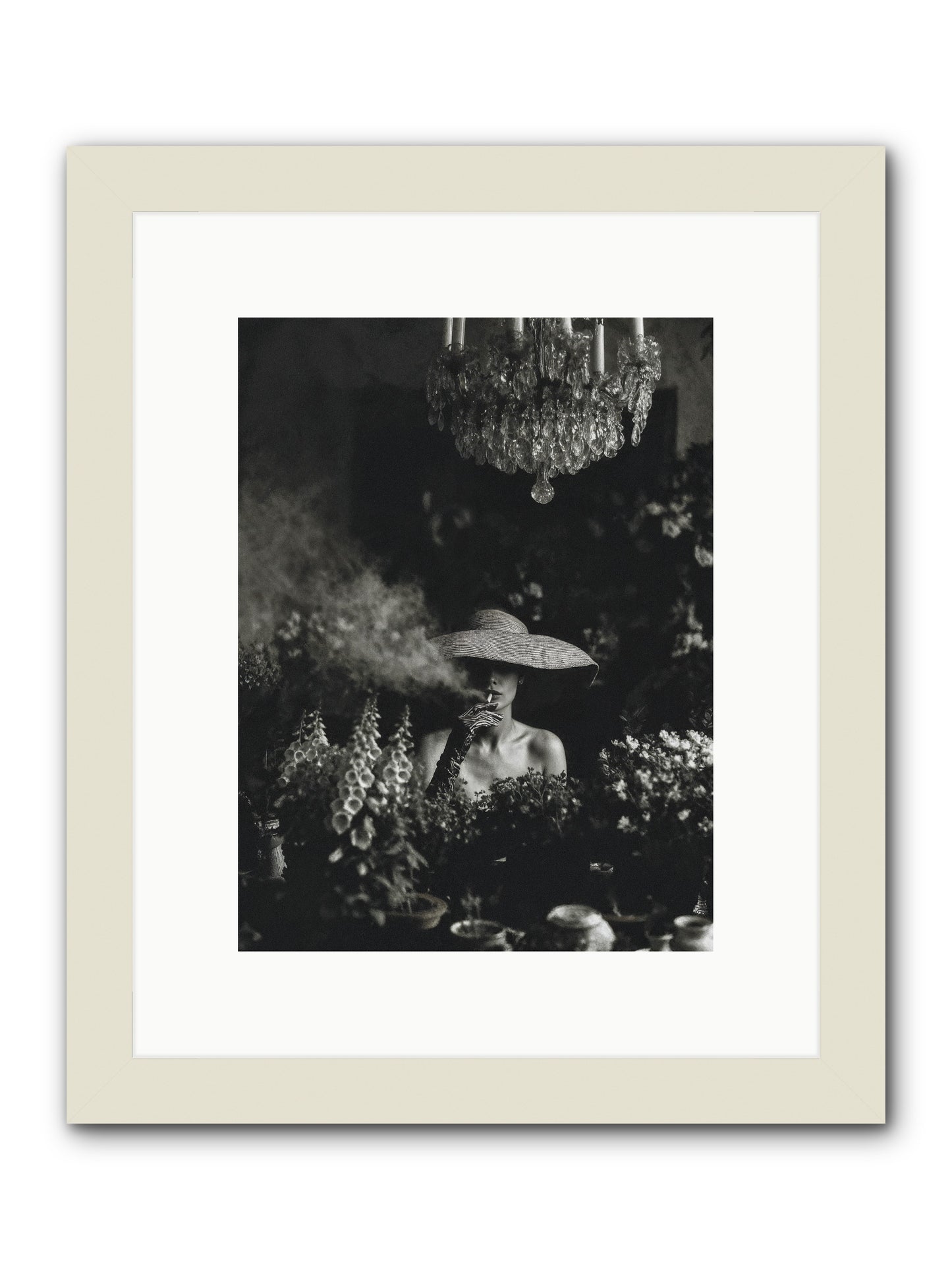 Beyond the Garden Wall -- Framed Print - White 9x12