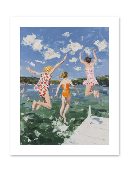 Big Splash Champions -- Paper Print 9x12