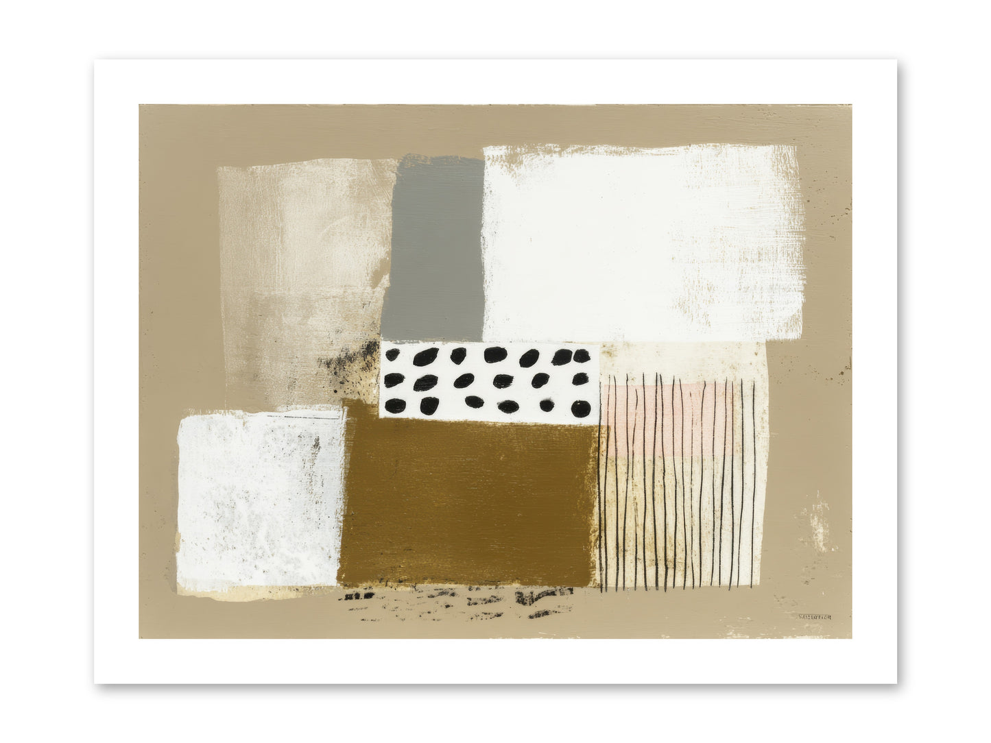 Birch Wisp -- Loose Canvas Print 16x12