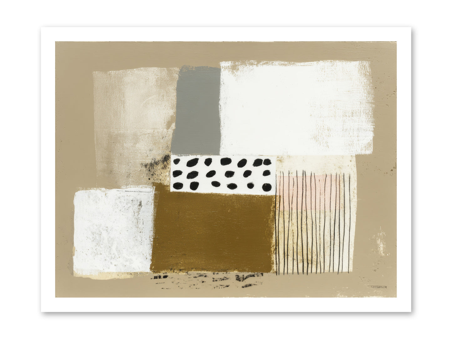 Birch Wisp -- Loose Canvas Print 24x18