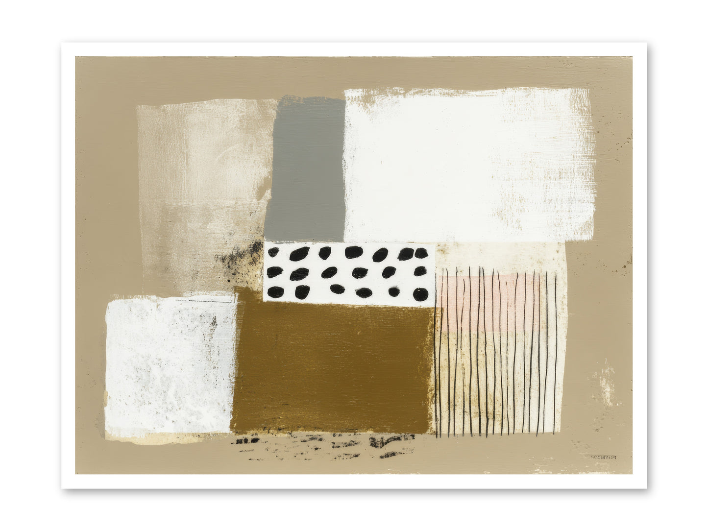 Birch Wisp -- Loose Canvas Print 40x30
