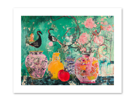 Bird Song Still -- Paper Print 12x9