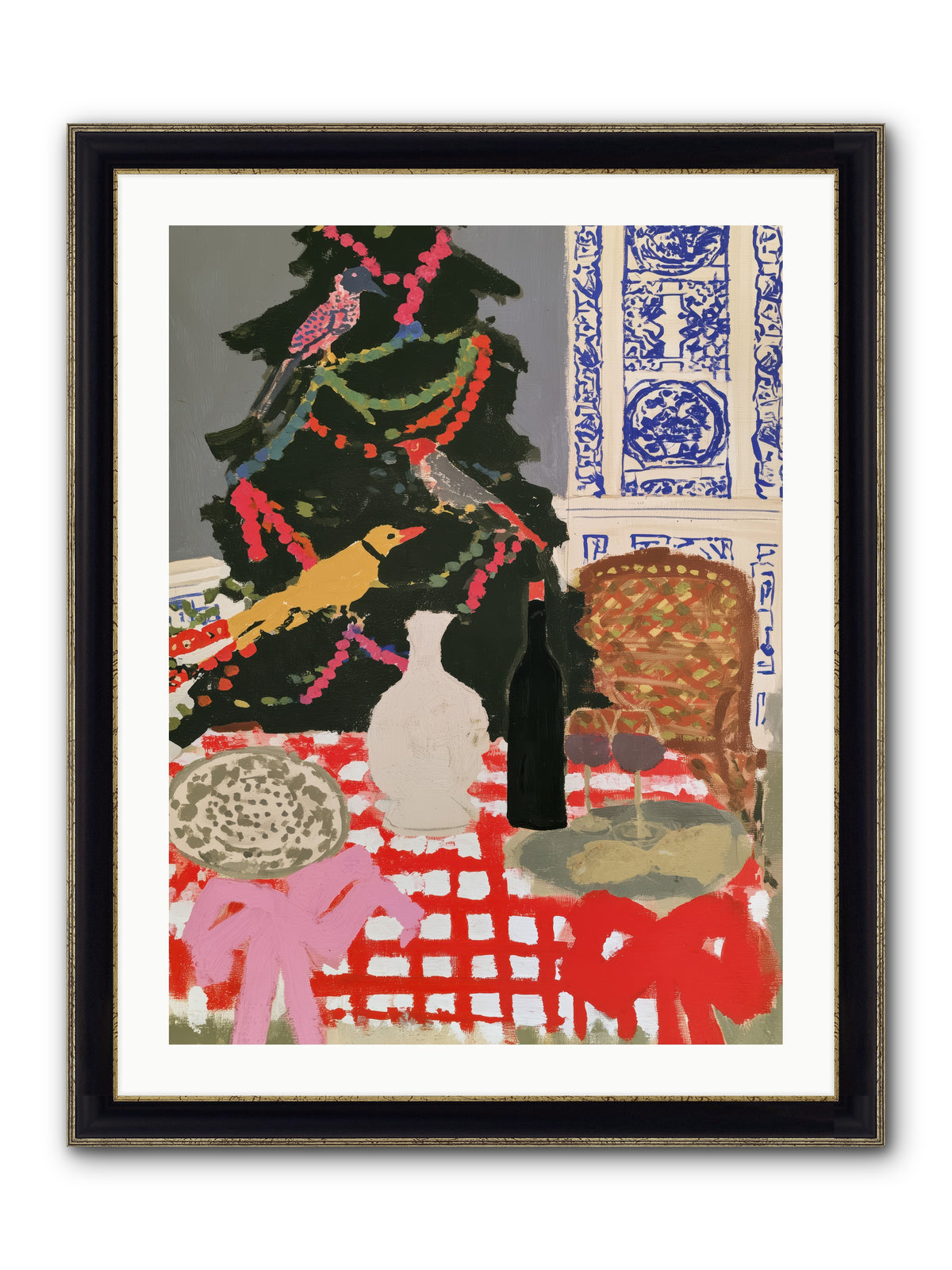 Birds of the Bright Season — Birds-of-the-Bright-Season-24x32-Framed-Print-Black-Gold.jpg