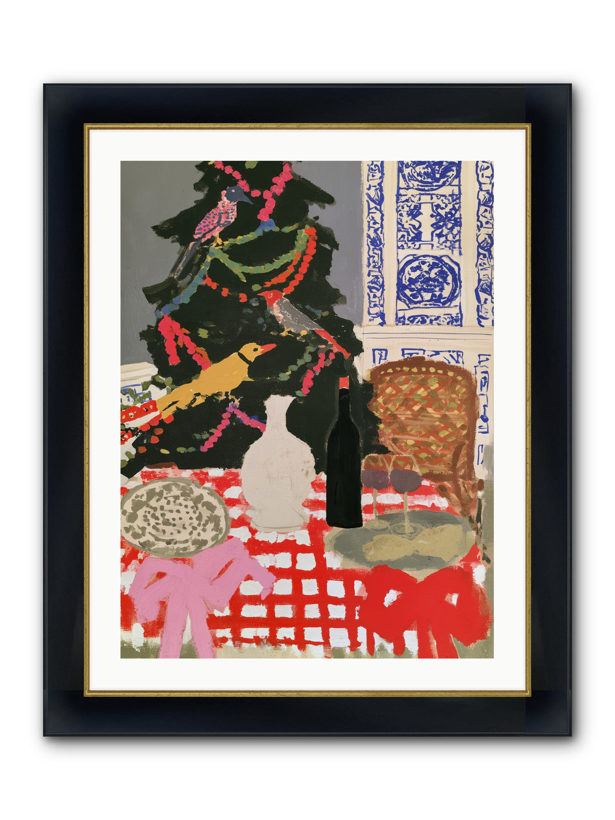 Birds of the Bright Season — Birds-of-the-Bright-Season-24x32-Framed-Print-Wide-Black-w-Gold.jpg