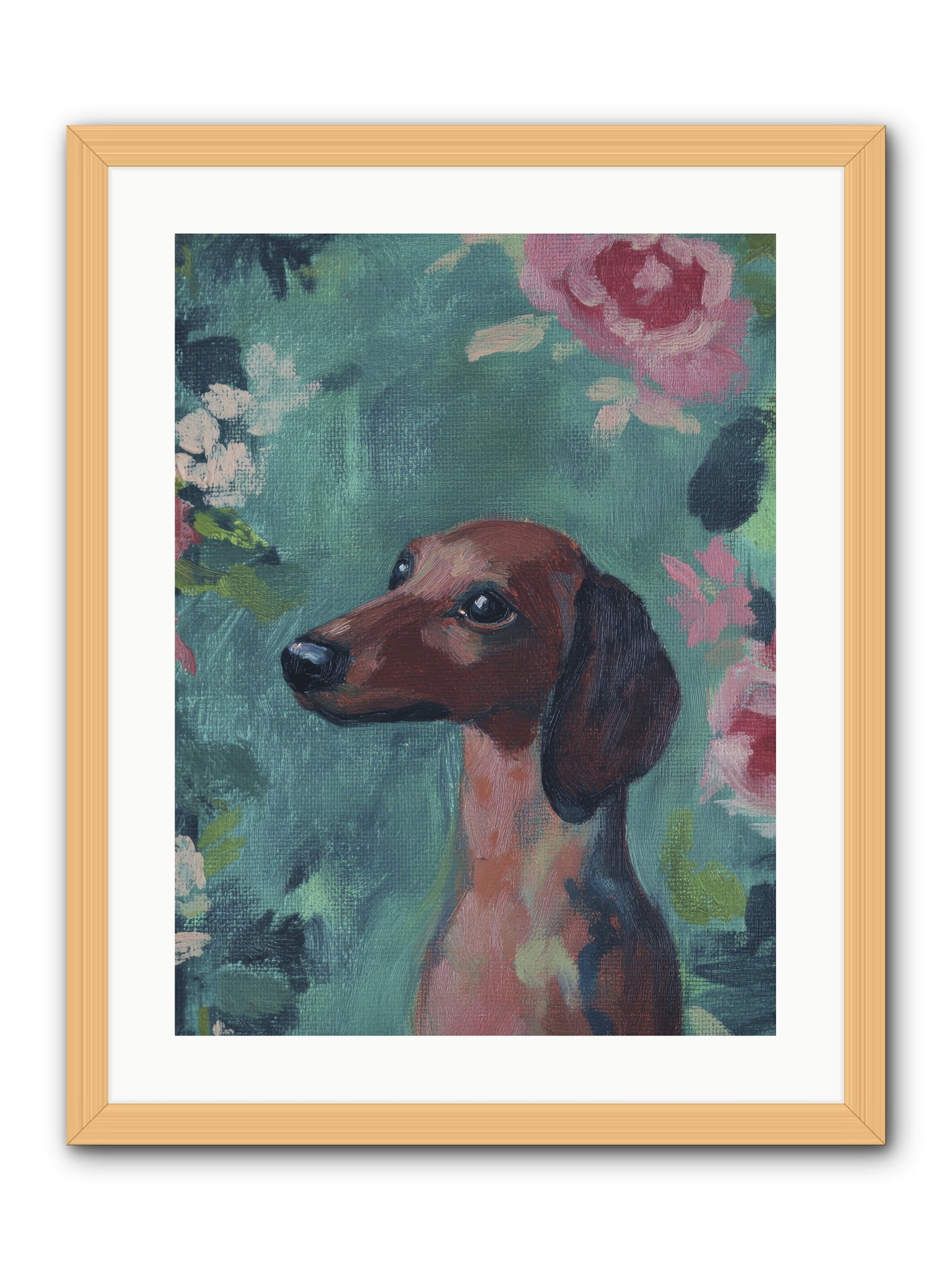 Biscotti -- Framed Print - Natural 18x24