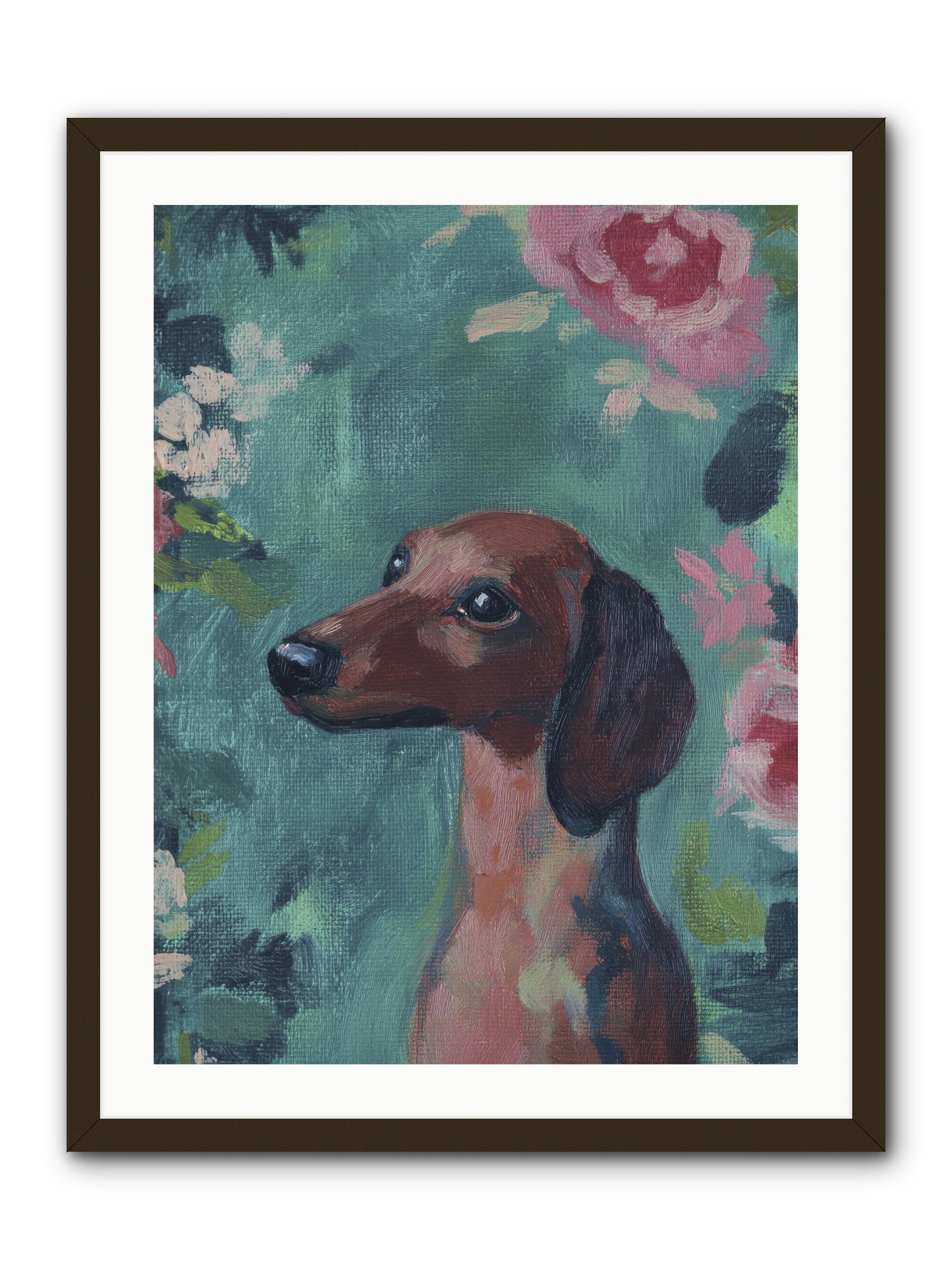 Biscotti -- Framed Print - Black 24x32