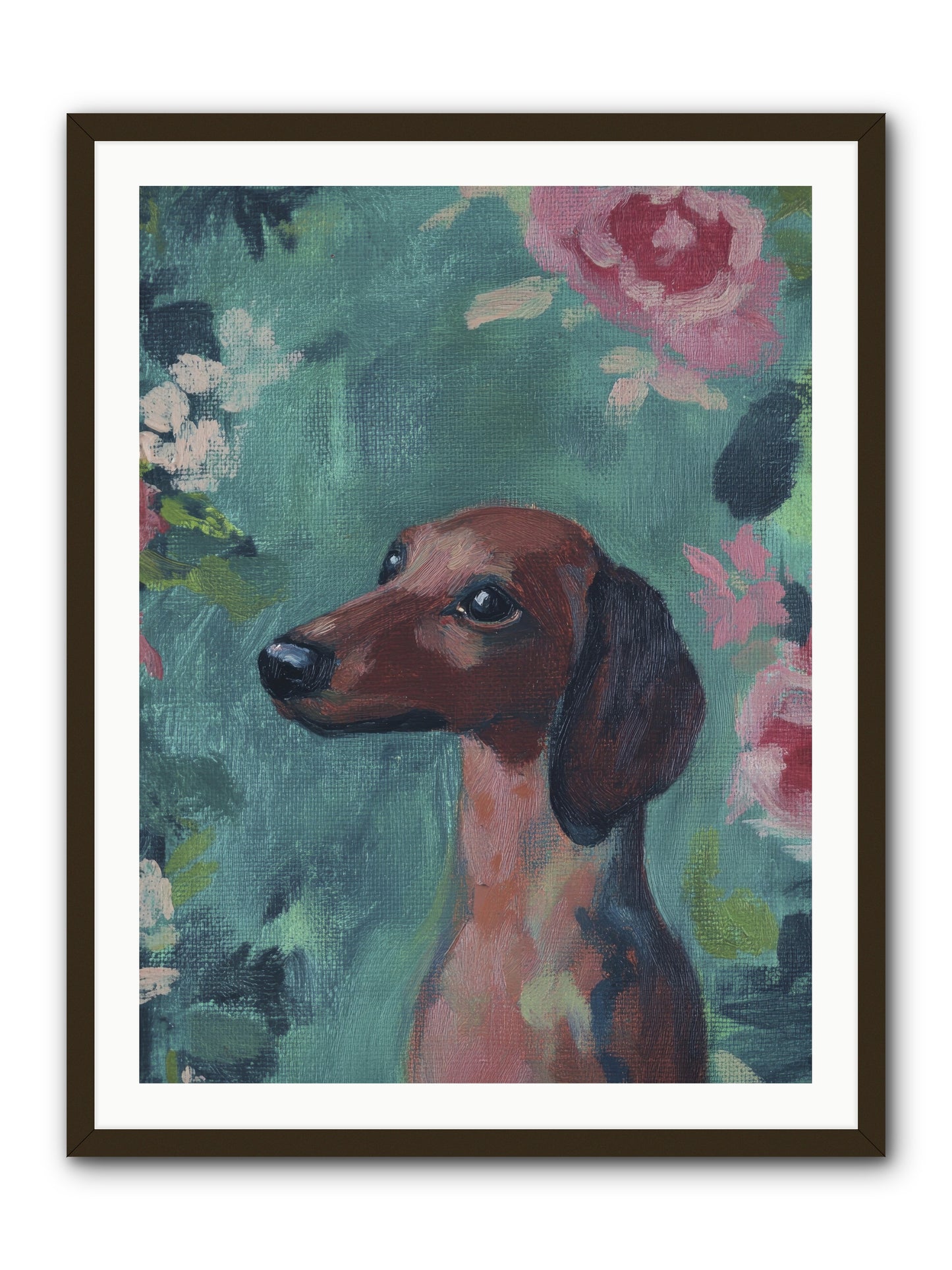 Biscotti -- Framed Print - Black 30x40