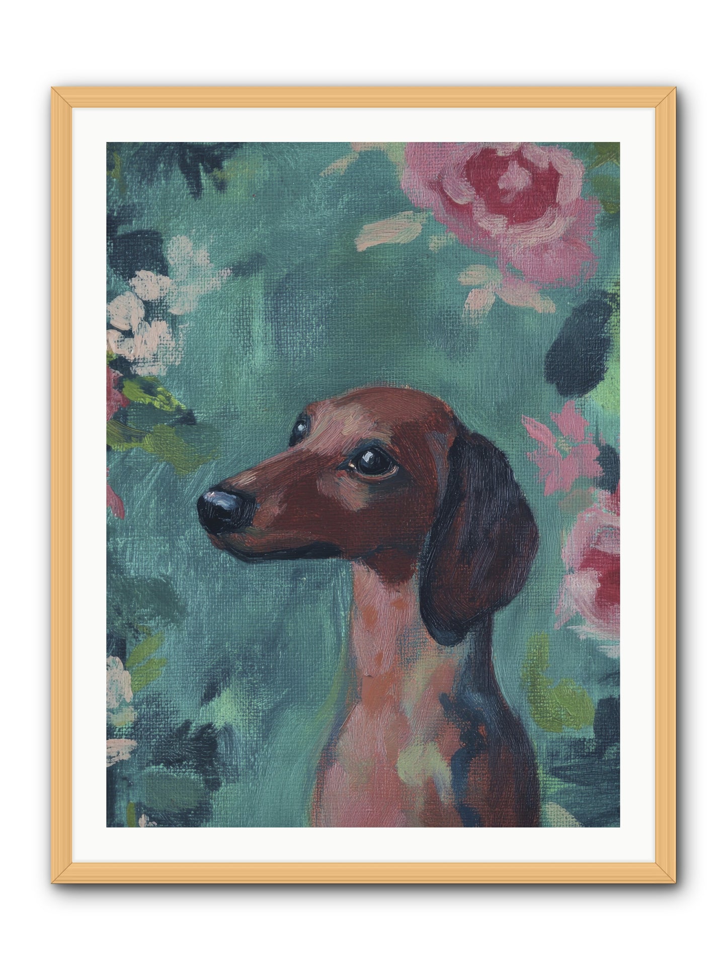 Biscotti -- Framed Print - Natural 30x40