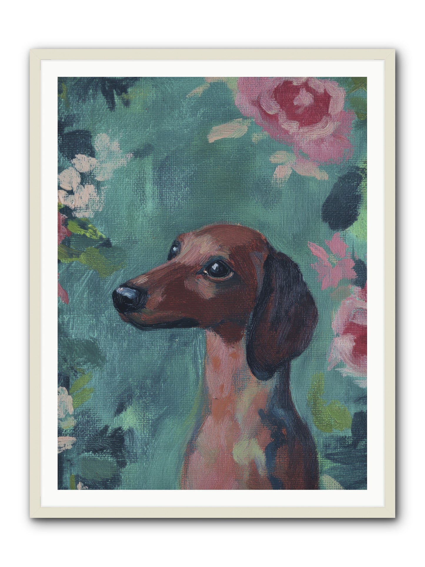 Biscotti -- Framed Print - White 36x48
