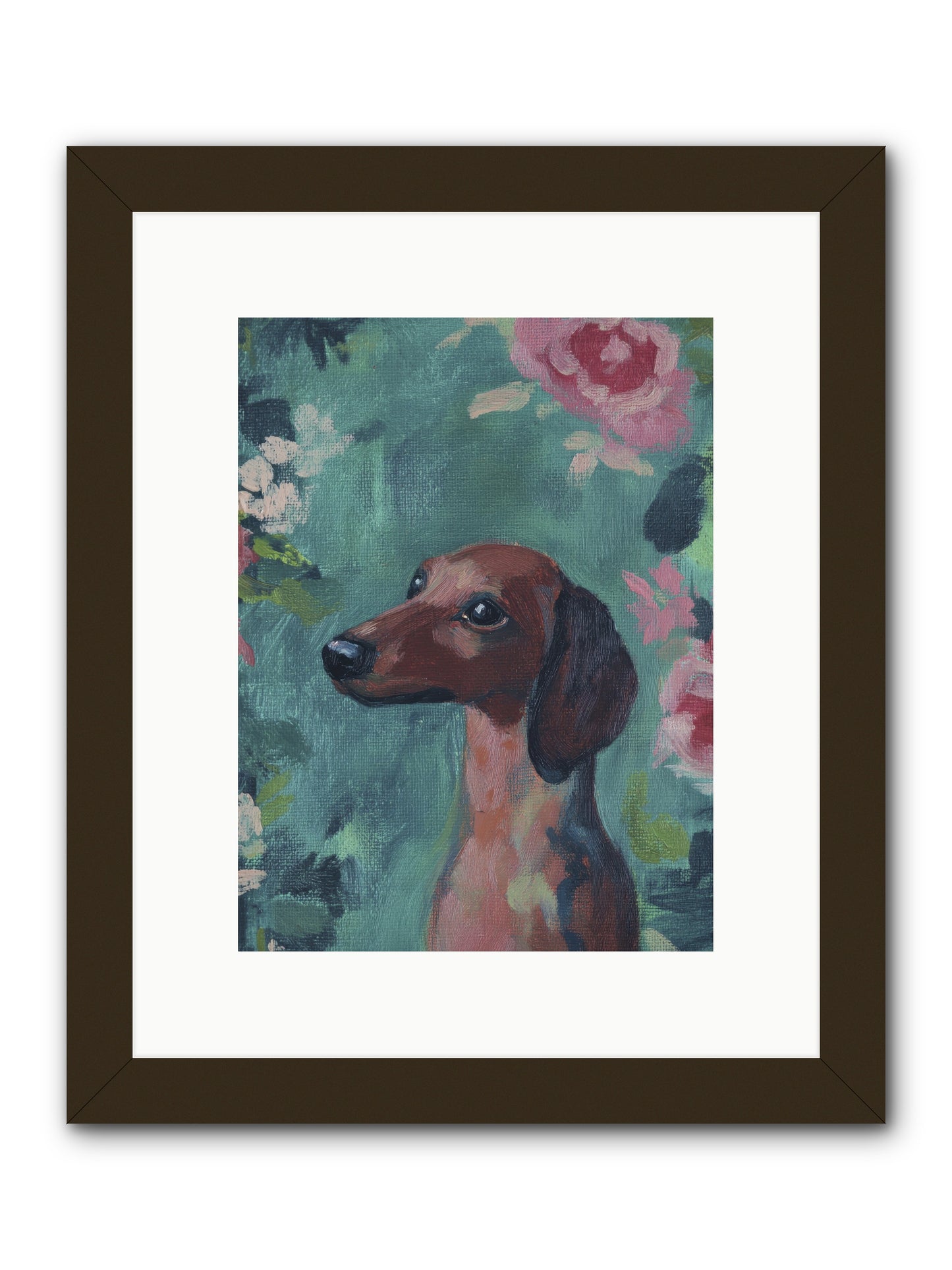 Biscotti -- Framed Print - Black 9x12