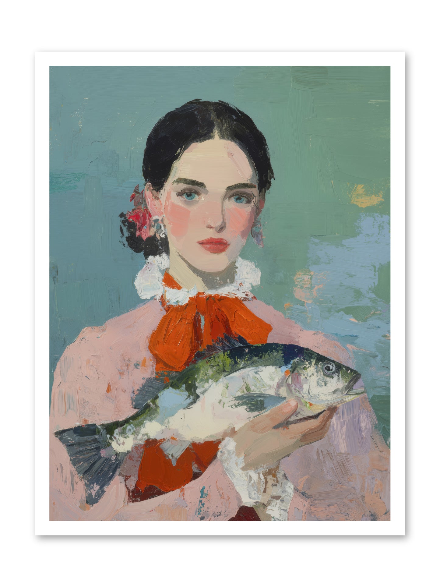 Bistro Goddess -- Paper Print 24x32
