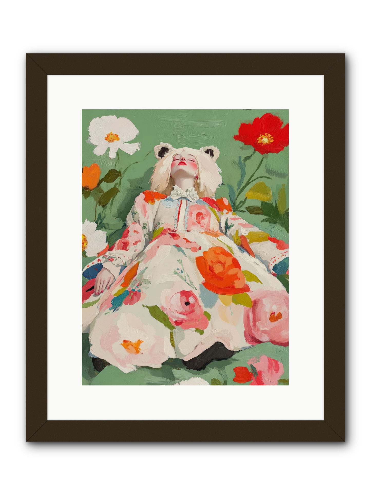 Black Forest TalesRez2 -- Framed Print - Black 12x16