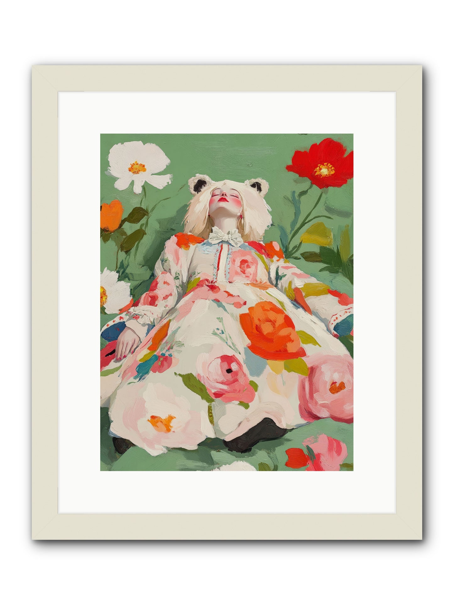 Black Forest TalesRez2 -- Framed Print - White 12x16
