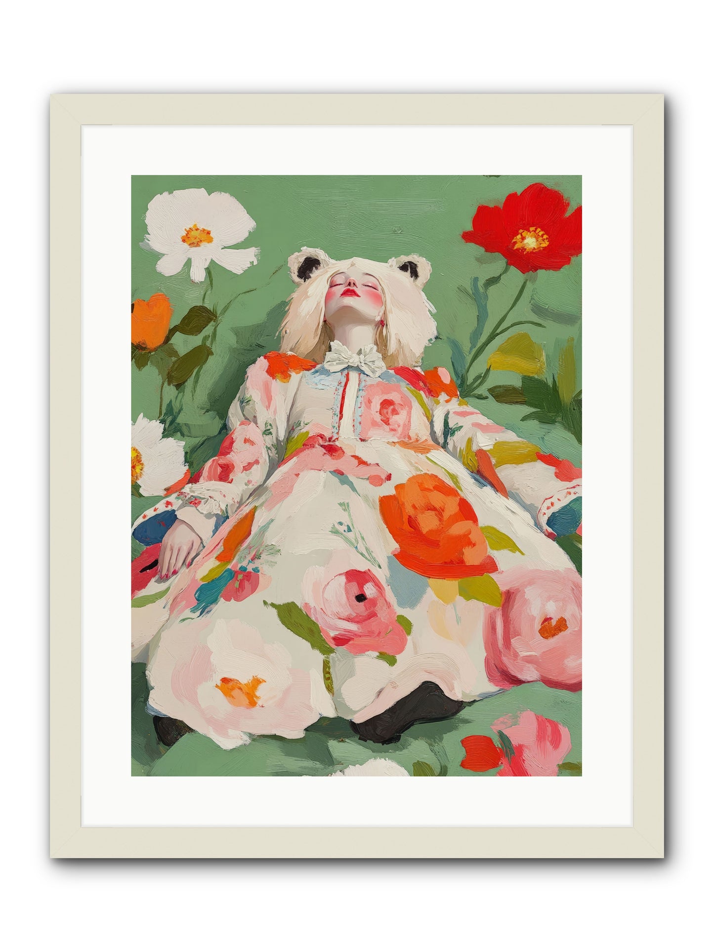 Black Forest TalesRez2 -- Framed Print - White 18x24