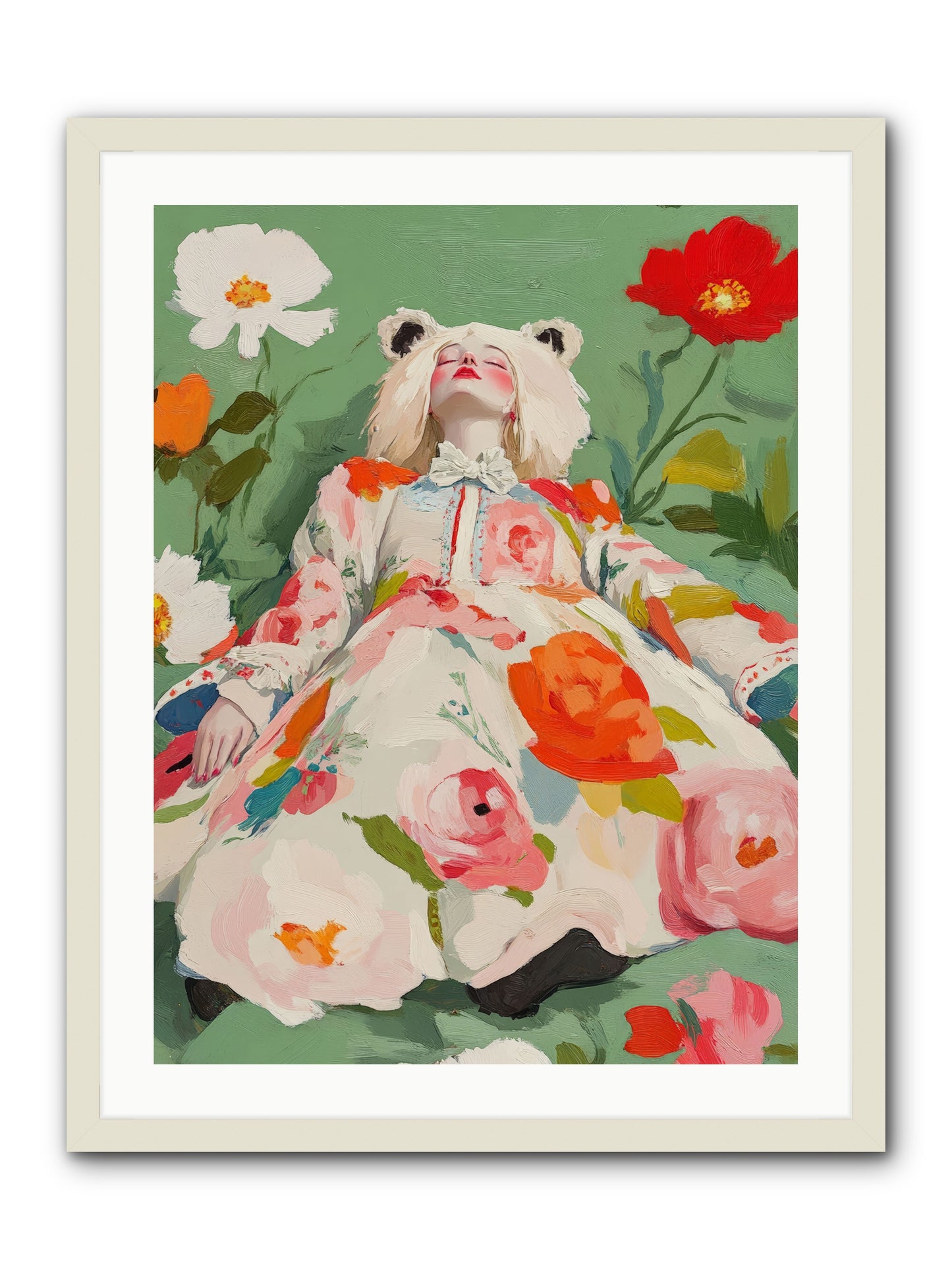 Black Forest TalesRez2 -- Framed Print - White 24x32