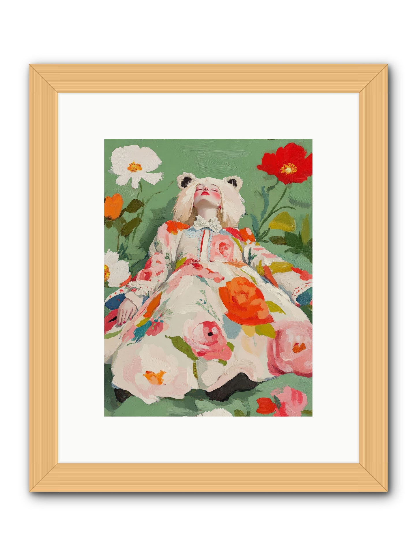 Black Forest TalesRez2 -- Framed Print - Natural 9x12