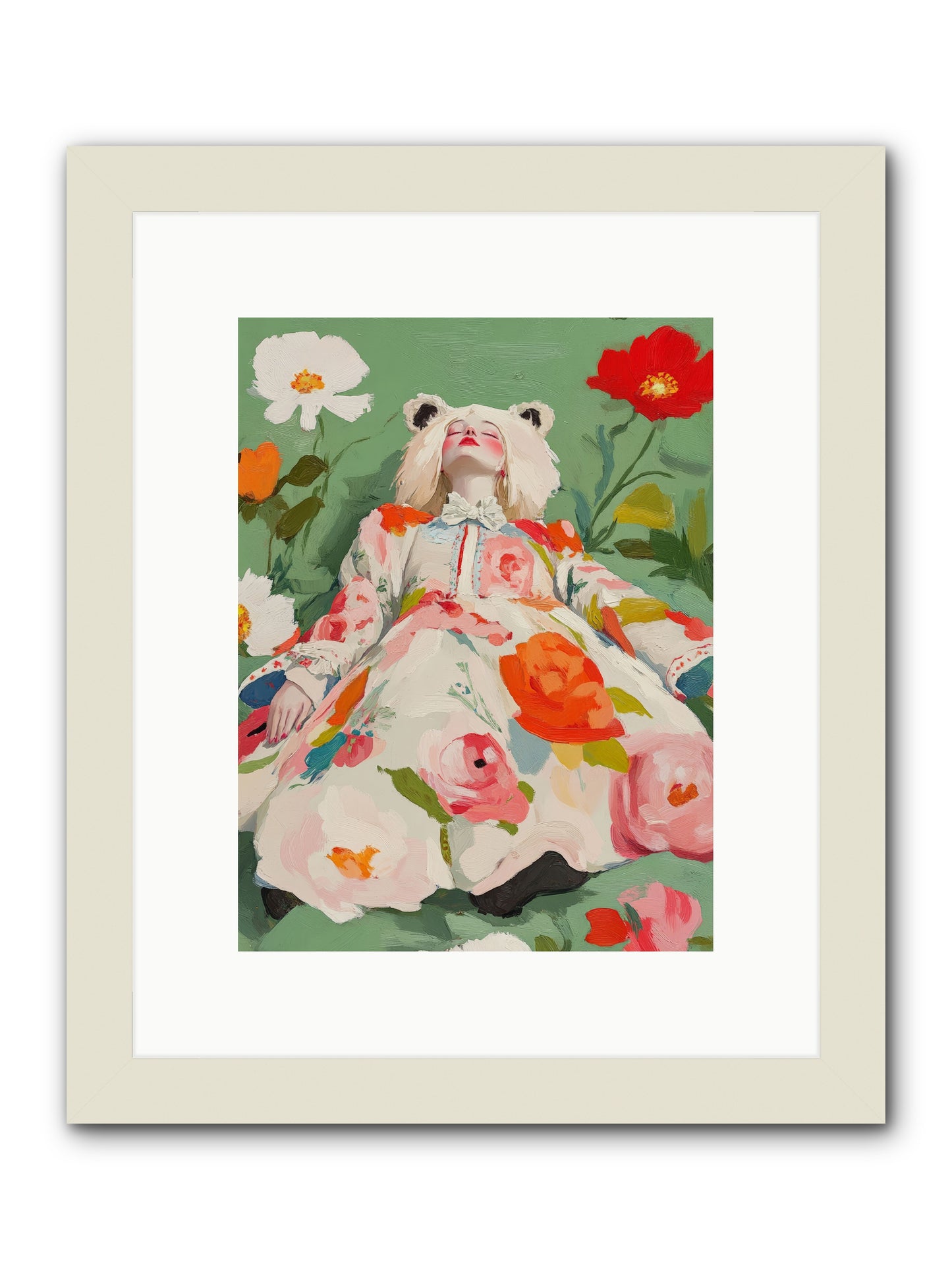 Black Forest TalesRez2 -- Framed Print - White 9x12