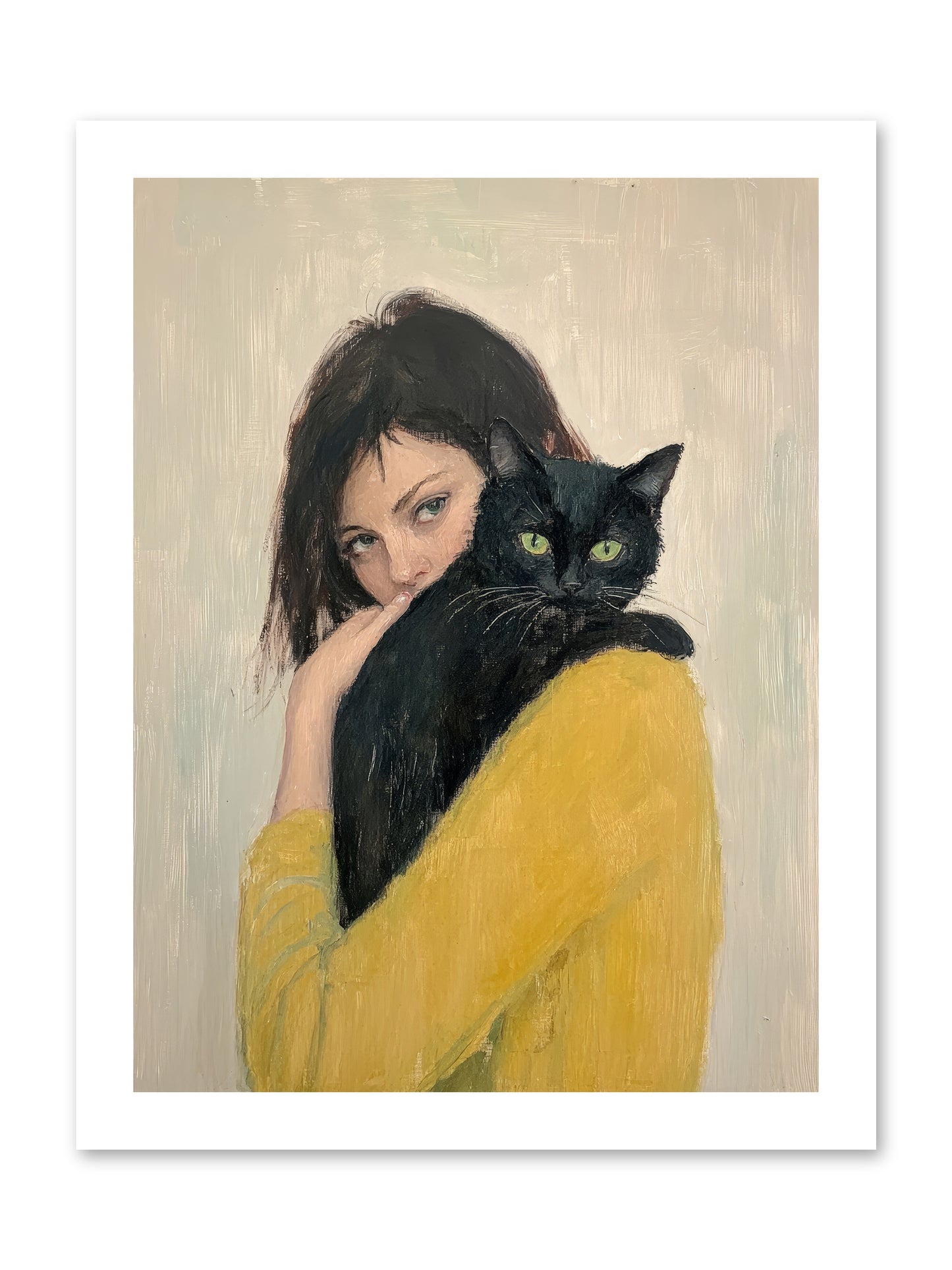 Blackbird -- Loose Canvas Print 12x16