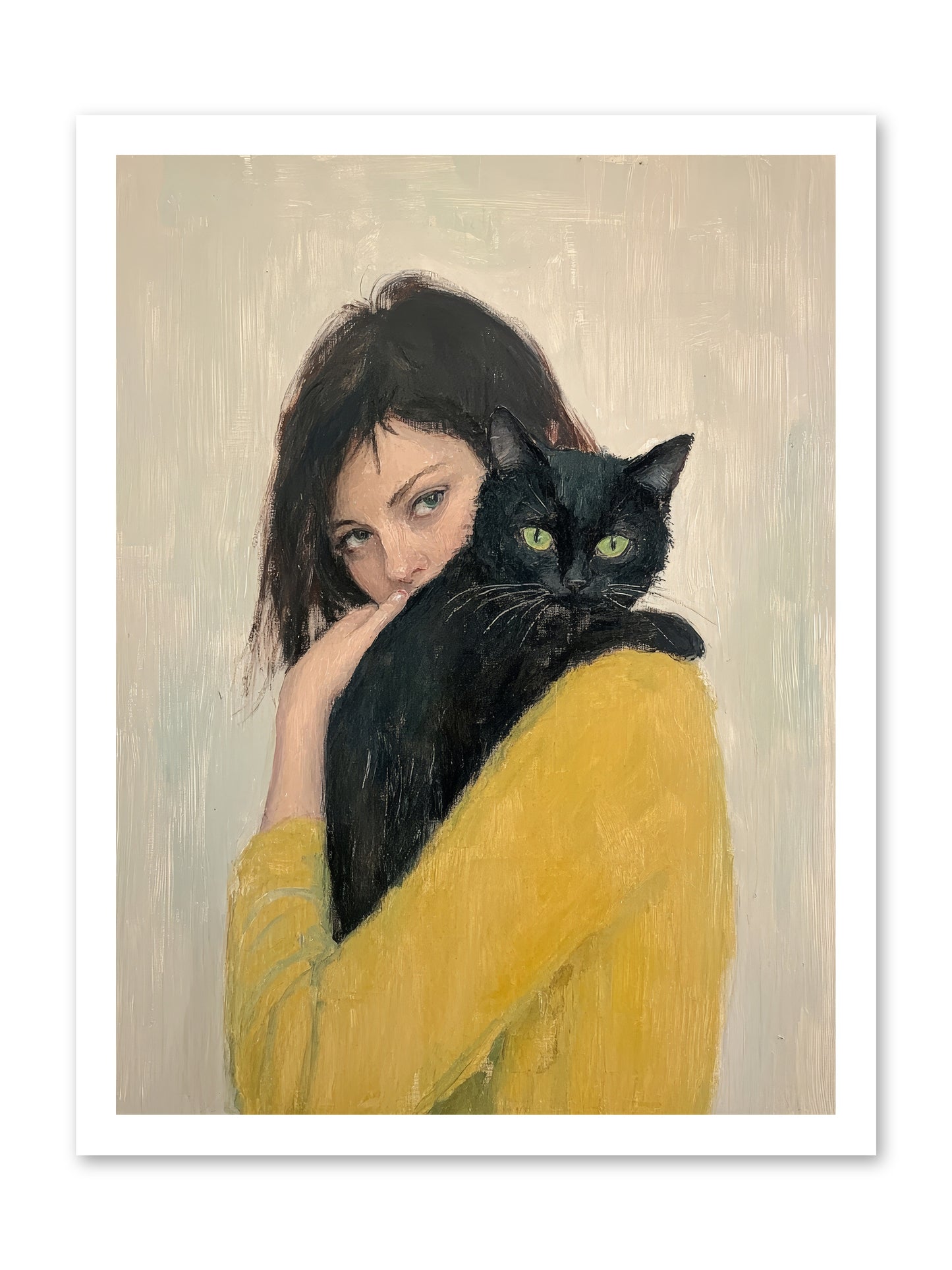 Blackbird -- Loose Canvas Print 18x24