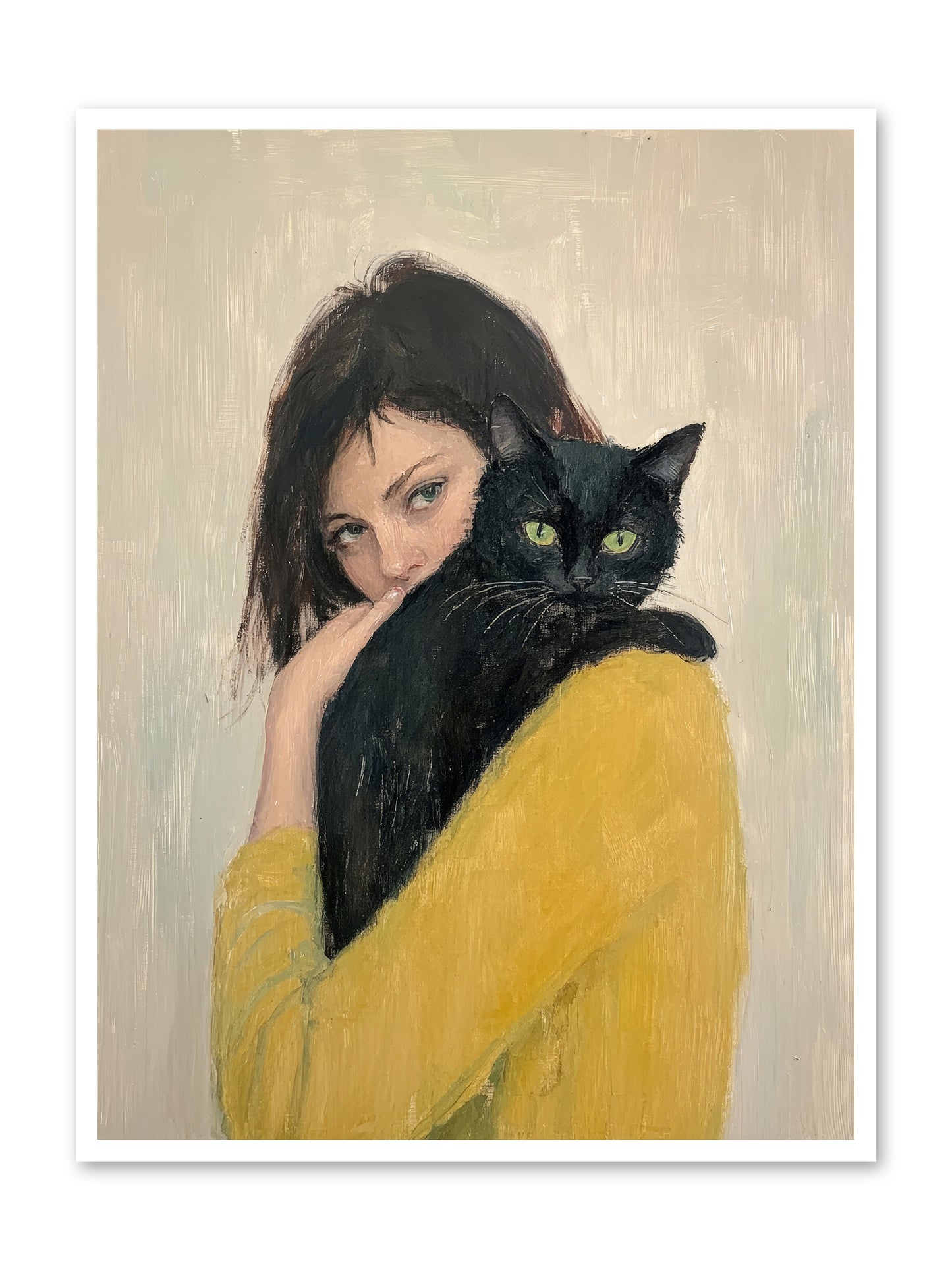 Blackbird -- Loose Canvas Print 36x48