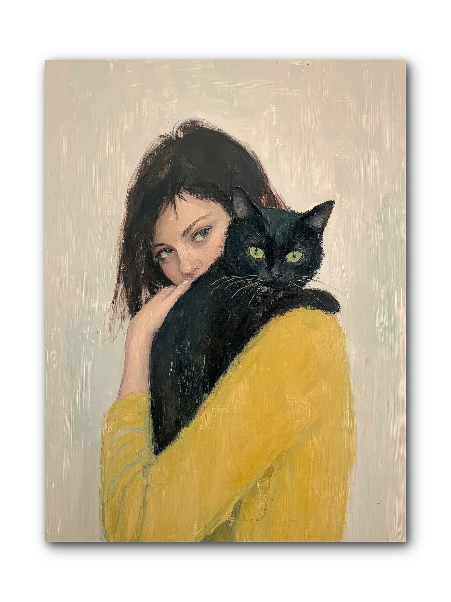Blackbird -- Wrapped Canvas 9x12