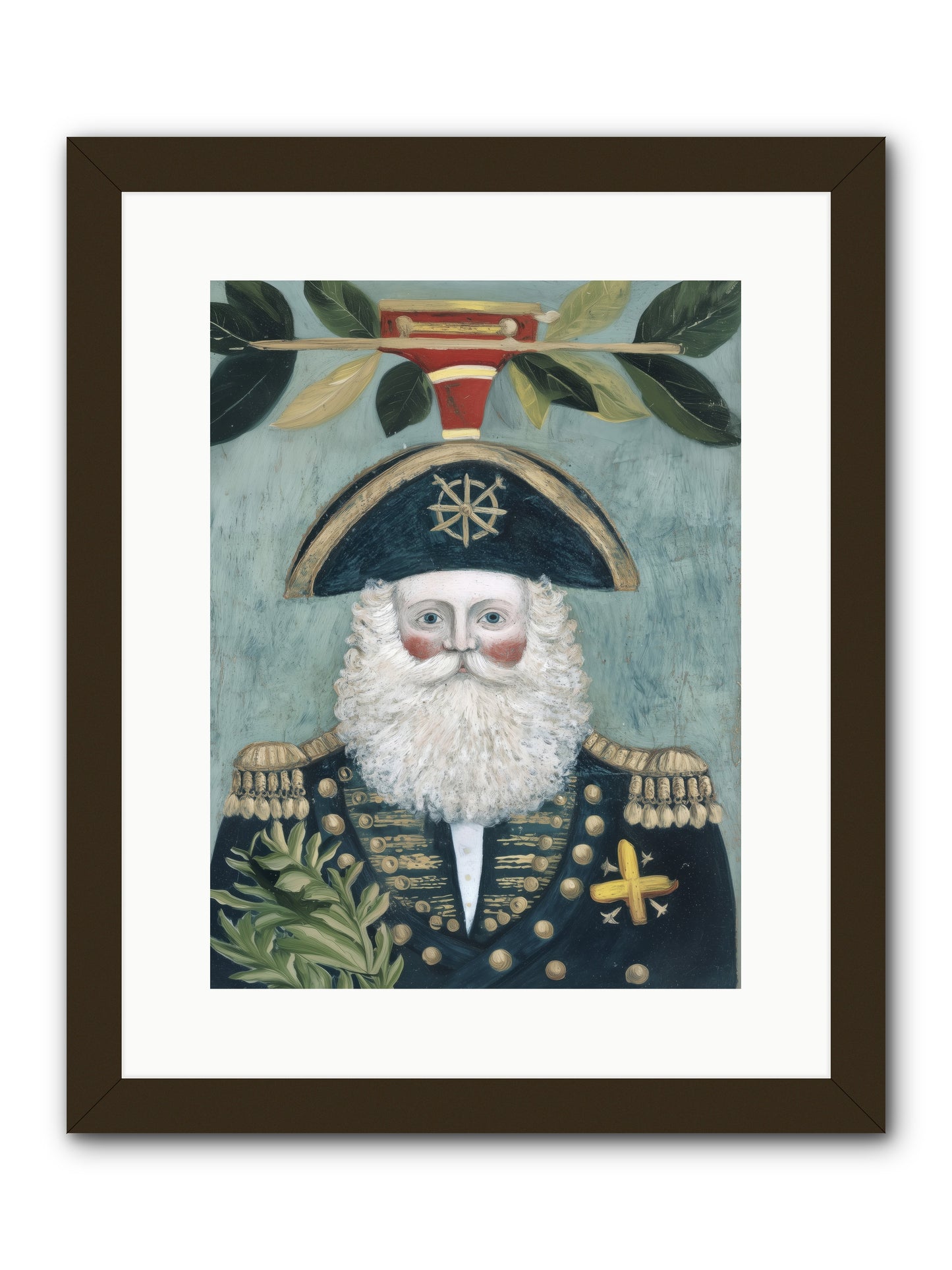 Blackwater Bill -- Framed Print - Black 12x16