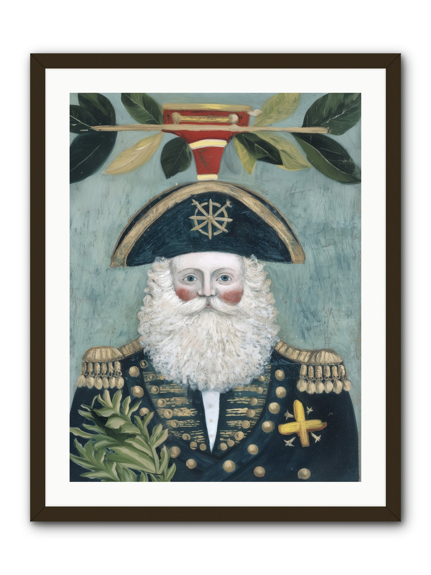Blackwater Bill -- Framed Print - Black 24x32
