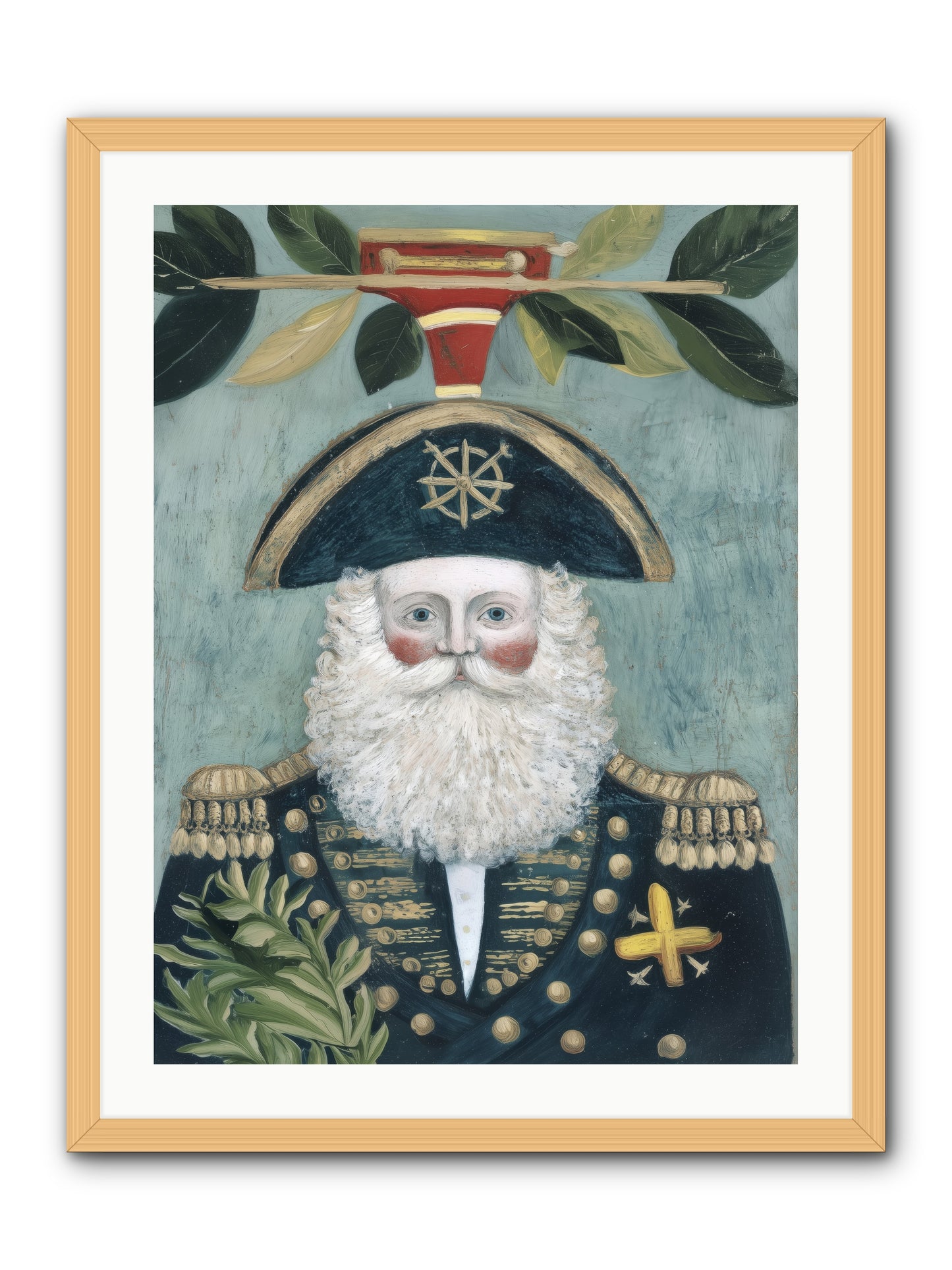 Blackwater Bill -- Framed Print - Natural 24x32