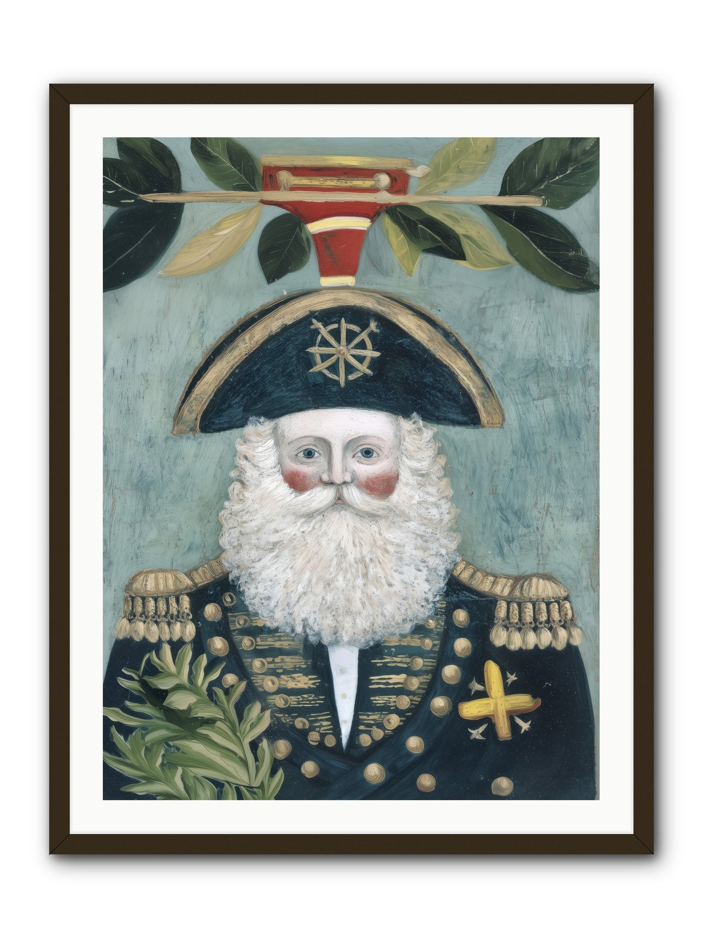 Blackwater Bill -- Framed Print - Black 30x40