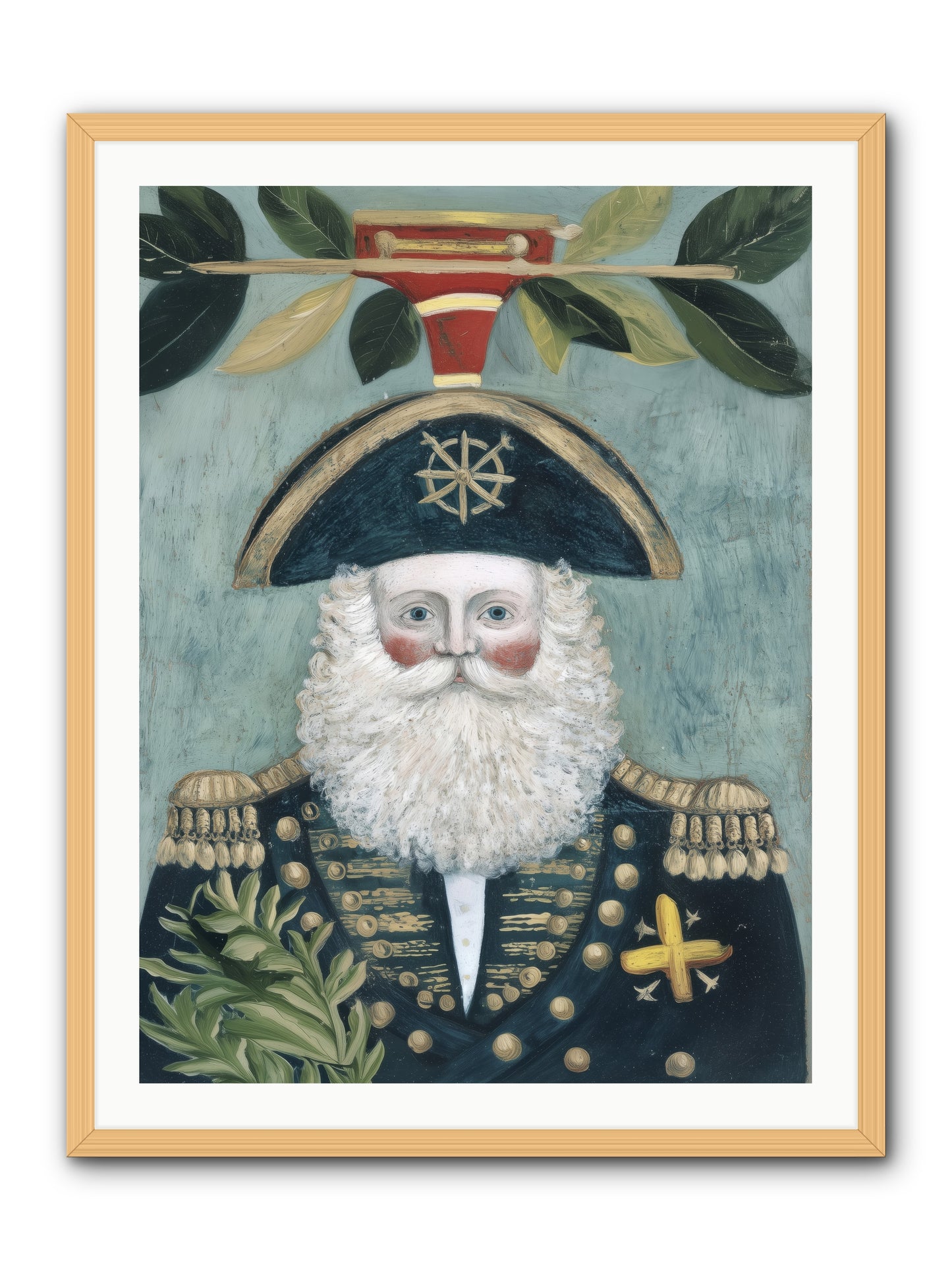 Blackwater Bill -- Framed Print - Natural 30x40