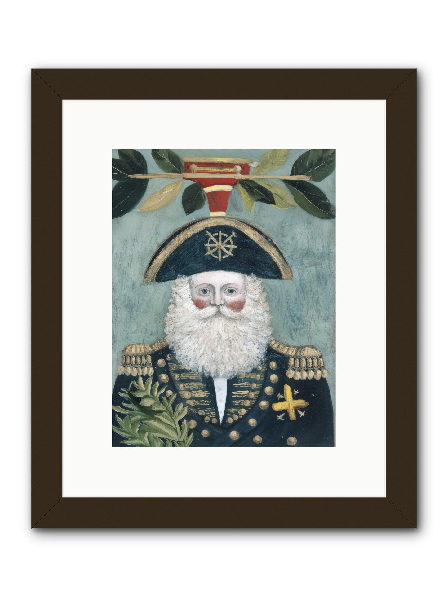 Blackwater Bill -- Framed Print - Black 9x12